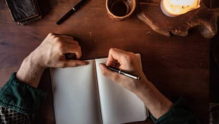 Author Writing a Book Personal Perspective Author Writing a Book Personal Perspective