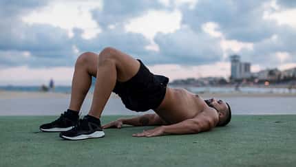 Glute Bridge - Übung