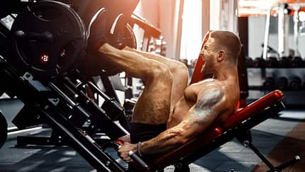 Leg Press und Unterkörper-Balance Leg Press und Unterkörper-Balance