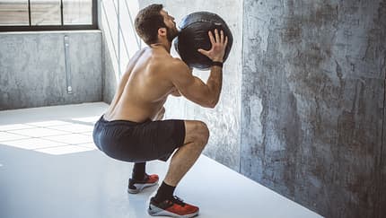 Wall Balls: Diese Übung bringt dich ans Limit