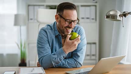 Gesunde Snacks für die Arbeit