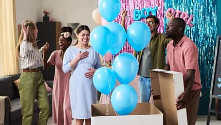 Eine Gender Reveal Party Eine Gender Reveal Party