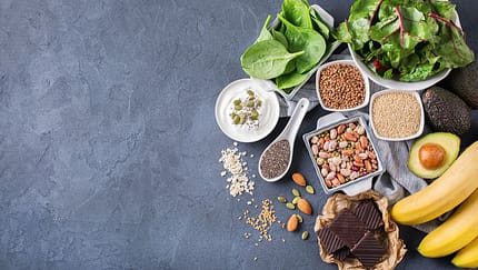 Von Banane bis Schokolade: Magnesium steckt in vielen Lebensmitteln