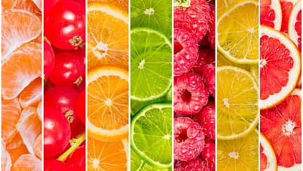 Obst mit viel Vitamin C