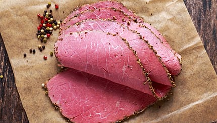 Roastbeef ist fettarm und lecker