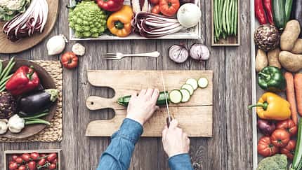 Obst und Gemüse stehen beim Clean Eating täglich auf dem Speiseplan