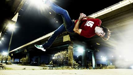 Freerunning verbindet Akrobatik mit Krafttraining
