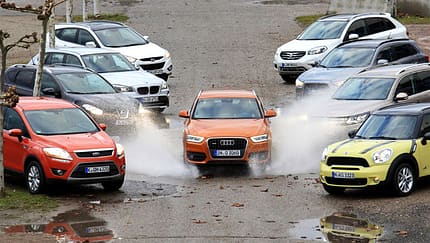 Neun kompakte SUV im Test