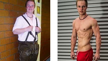 Max hat 35 Kilo abgenommen