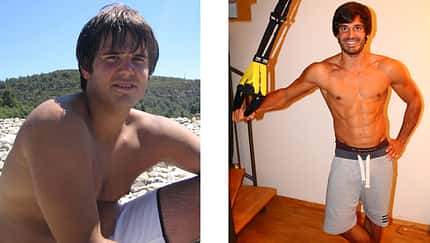Manuel hat 22 Kilo Fett abgenommen