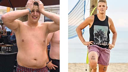 Stefan hat 26 Kilo abgenommen