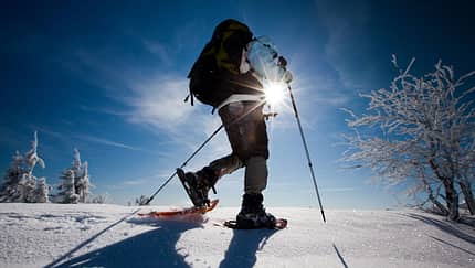Wandern mit Schneeschuhen