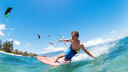 Kitesurfen