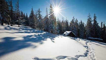 Skiwetter wie man es sich wünscht