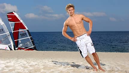 Windsurf-Profi Florian Jung erklärt, wie er sich fit hält