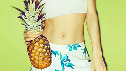 Ananas lässt Sperma fruchtig süß schmecken