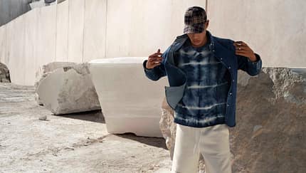 ZARA Men Batik Tie Dye