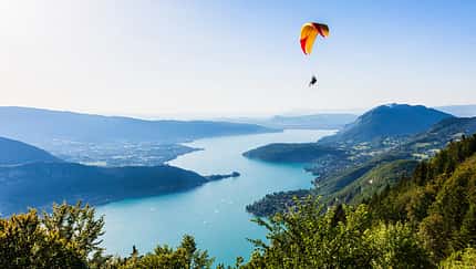 Hier ist Paragliding angesagt