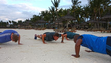 Traumreiseziel Mauritius im Sport-Test