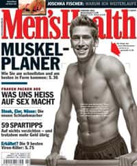 Alexander Schuch ziert das Men's Health-Cover 02/2003