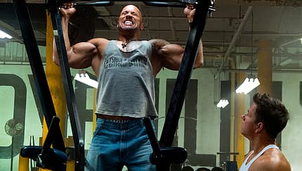 Dwayne Johnson und Mark Wahlberg haben sich für ihren neuen Actionfilm in Topform trainiert