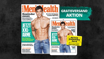 So kommst du online ganz einfach an das aktuelle Men's-Health-Magazin
