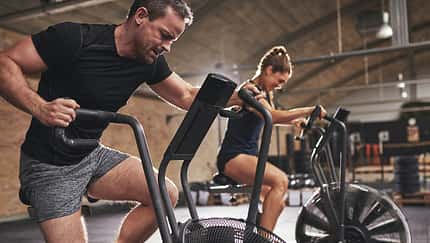 Das Air-Bike erobert die Gyms