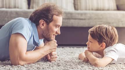 Habe nicht zu hohe Ansprüche an dich selbst, genieße die Zeit als Vater 