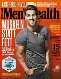 März-Ausgabe der Men's Health 2016