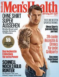 Das Cover der Juli-Ausgabe 2017 von Men's Health