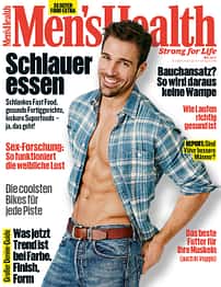 Das Cover der Mai-Ausgabe von Men's Health