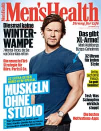 Das neue Men's Health mit Titelheld Mark Wahlberg