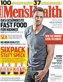Covermodel der Men's Health Juni-2013-Ausgabe