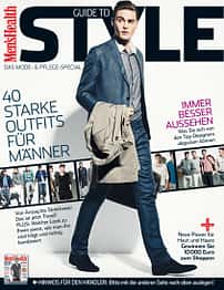Im neuen Men's Health: der Guide to Style