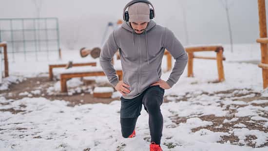 Muskelaufbau im Schnee