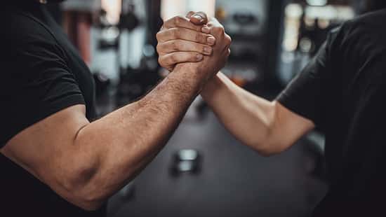 Handshake after good training