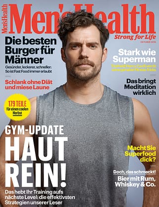 Die neue Men's Health – mit Henry Cavill auf dem Cover Die neue Men's Health – mit Henry Cavill auf dem Cover