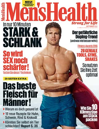 Die Men's Health September-Ausgabe 2016 Die Men's Health September-Ausgabe 2016
