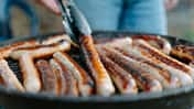 Grillen für Fußballer 