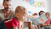 Eingewöhnung in der Kita: Auch für den Vater gewöhnungsbedürftig