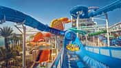 Im Wasserpark Aquaventure in Dubai gibt es zahlreiche Rutschen