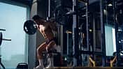 Sporty,Man,Bodybuilder,Or,Powerlifter,Exercising,Deadlift,With,Barbell,On