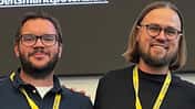 Julian Kupfer und Gerrit Engelien vom Väter-Netzwerk Conpadres