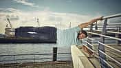 Hissen Sie beim Street-Workout die Human Flag!
