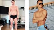 Bernd hat abgenommen: vorher wog er 81 und nachher 71 Kilo