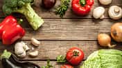 Vegetarischer Ernährungsplan für definierte Arme