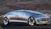 Sieht so die Zukunft der Mobilität aus? Raumschiff auf vier Rädern: Der F 015 von Mercedes-Benz