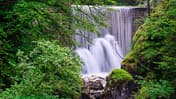 Wasserfall in der Rappenlochschlucht