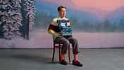 Happy Socks Macaulay Culkin Xmas
