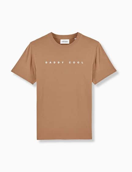 Daddy Cool T-Shirt von Famvibes in braun Daddy Cool T-Shirt von Famvibes in braun